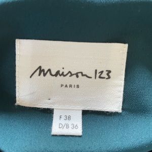 Beautiful green dress , french brand 123